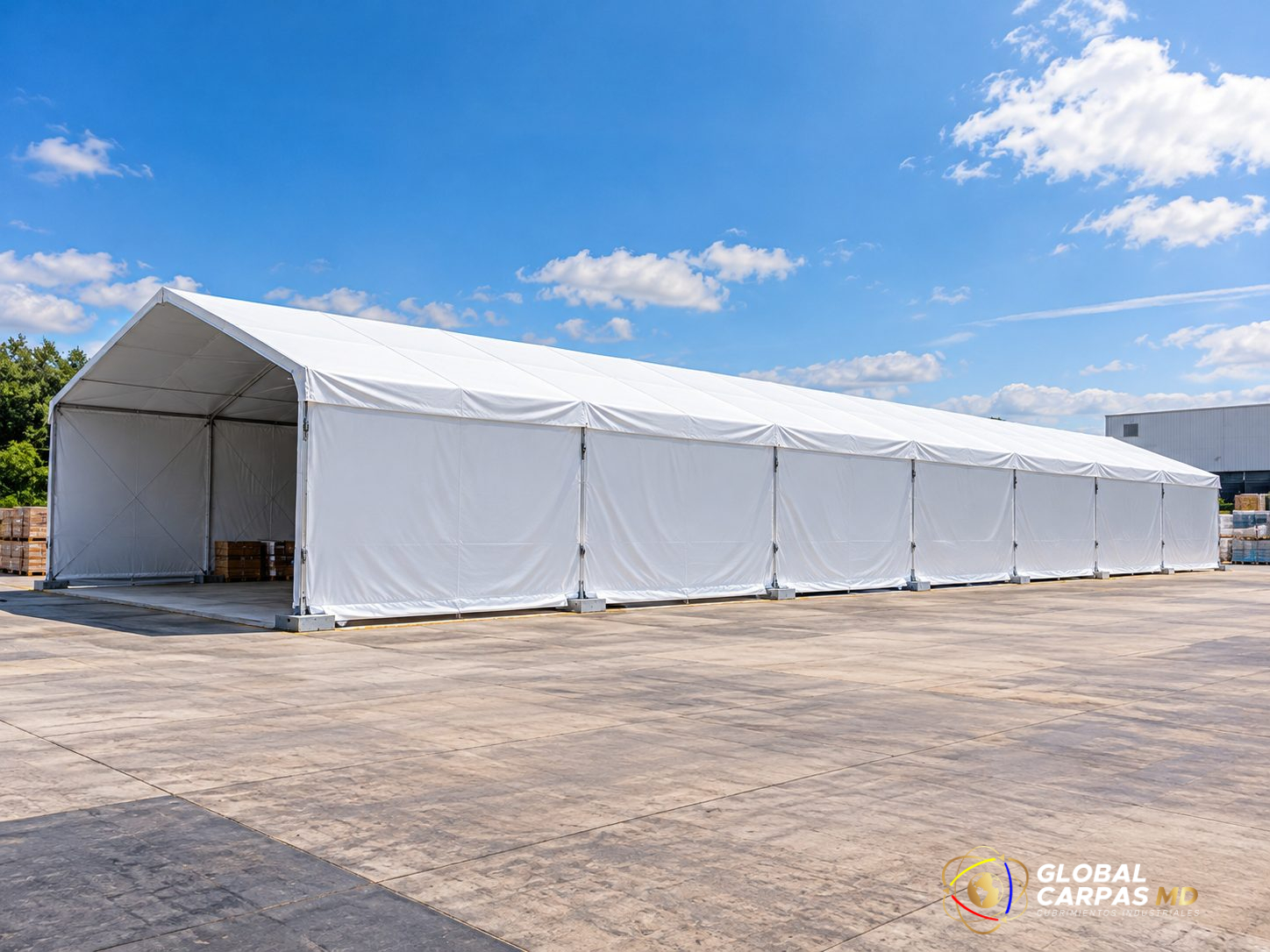 Hangar industrial Global Carpas MD
