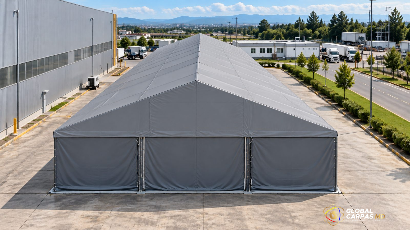 Hangar industrial Global Carpas MD